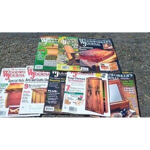 Woodworkers Journal- Lot of 8